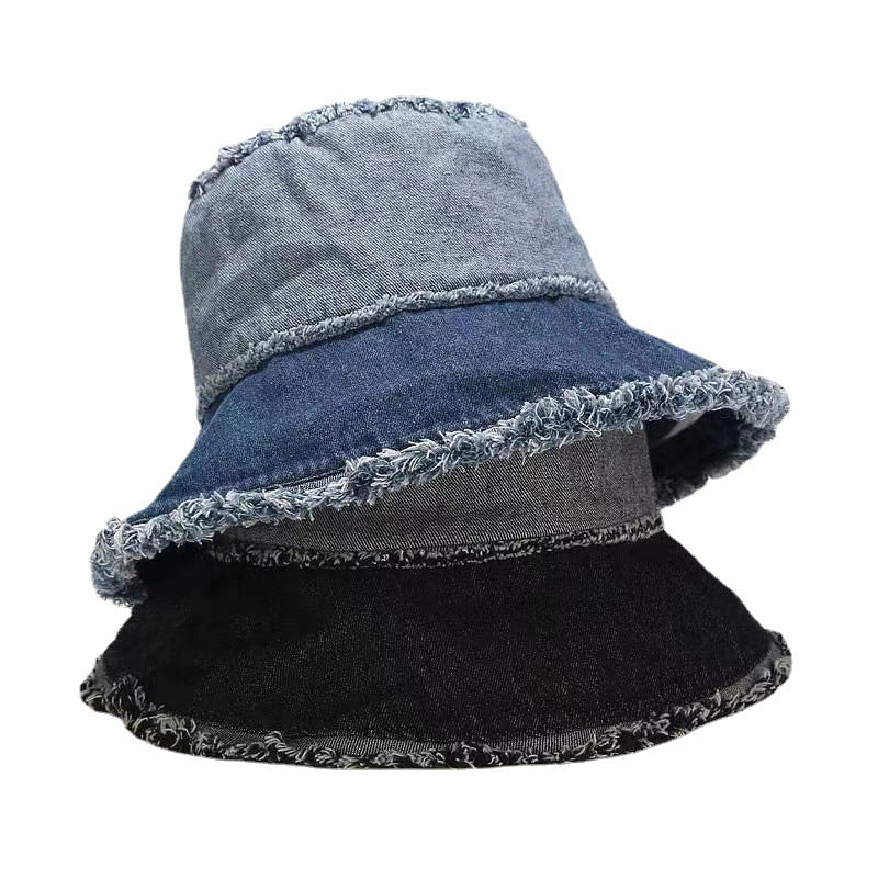 Wholesale Washed Denim Bucket Hat